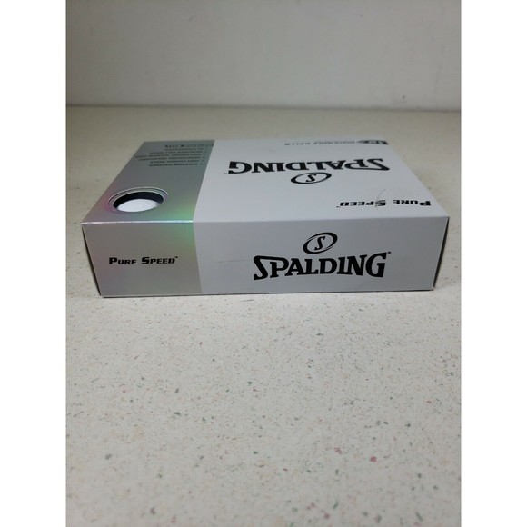 Spalding Pure Speed Golf Balls White Exceptional Distance New Sealed - Picture 6 of 10